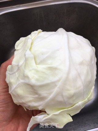 油鸡枞菌炒包菜的做法步骤：1