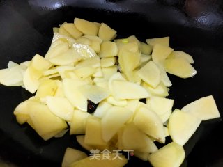 家常土豆片的做法步骤：4