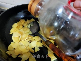 家常土豆片的做法步骤：5