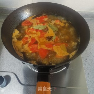 西红柿土豆炖牛肉的做法步骤：9