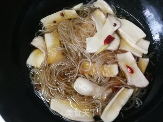 杏鲍菇炒粉条的做法步骤：8