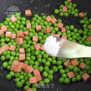 豌豆虾仁的做法步骤：15