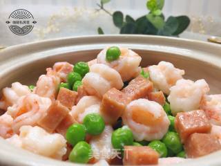 豌豆虾仁的做法步骤：18