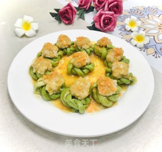 酿豇豆的做法步骤：10