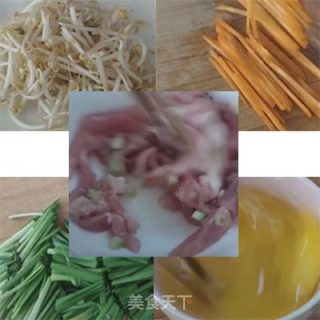 蛋包小炒的做法步骤：1