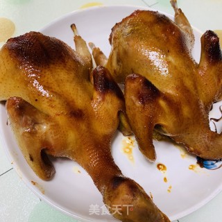 家常烤鸽的做法步骤：9