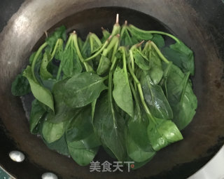 凉拌菠菜的做法步骤：3