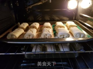 超级柔软的牛奶卷的做法步骤：15