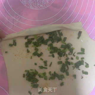 家常葱油饼的做法步骤：19