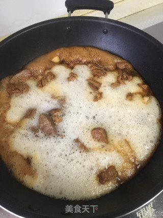 啤酒豆腐果炖牛肉的做法步骤：9