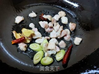 肉片豆腐炒圆白菜的做法步骤：9