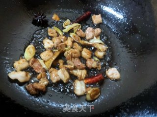 肉片豆腐炒圆白菜的做法步骤：10