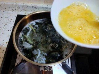 紫菜蛋花汤的做法步骤：7
