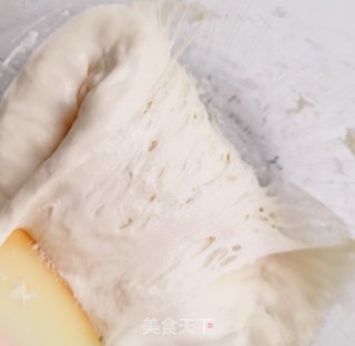 火龙果蝴蝶结面包的做法步骤：4