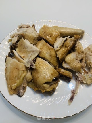 电饭煲蒸鸡的做法步骤：5