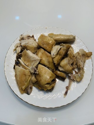 电饭煲蒸鸡的做法步骤：6
