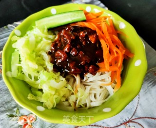 肉酱拌面的做法步骤：11