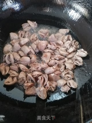 爆炒鸡心的做法步骤：4