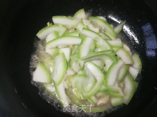 葫芦炒鸡蛋的做法步骤：7