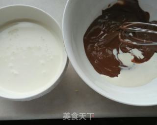 ㊙巧克力雪糕㊙消耗淡奶油㊙无生蛋的做法步骤：2
