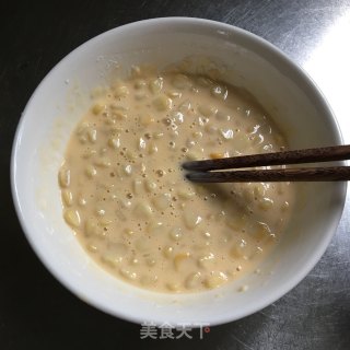 奶香玉米烙的做法步骤：3