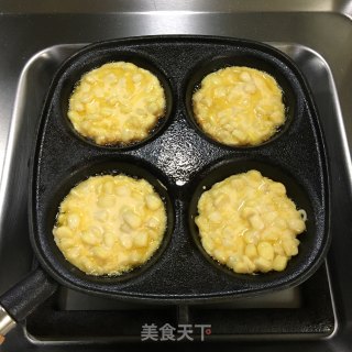 奶香玉米烙的做法步骤：5