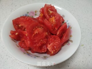 番茄炒四季豆的做法步骤：2