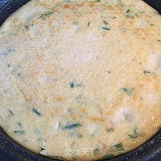 香葱鸡蛋虾皮烙饼的做法步骤：7