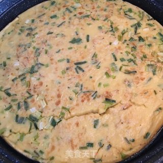 香葱鸡蛋虾皮烙饼的做法步骤：8