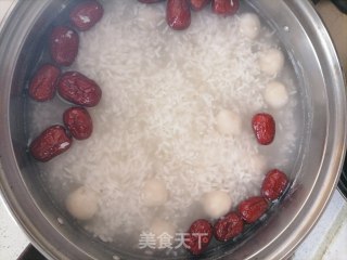 红枣枸杞酒酿丸子的做法步骤：16
