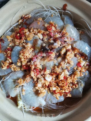 粉丝虾煲的做法步骤：8
