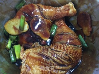 蜜汁烤鸡腿的做法步骤：4