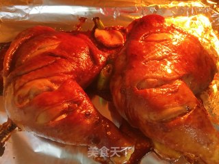 蜜汁烤鸡腿的做法步骤：8