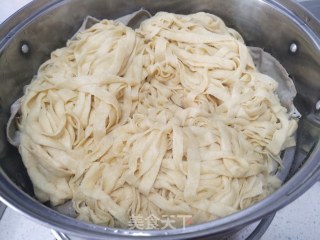 四季豆肉丝蒸面的做法步骤：6