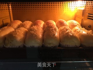 香葱培根面包的做法步骤：8
