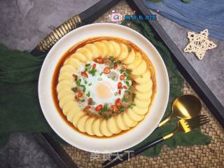 玉子豆腐蒸肉末的做法步骤：12