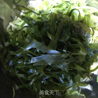 包菜拌海带丝的做法步骤：8