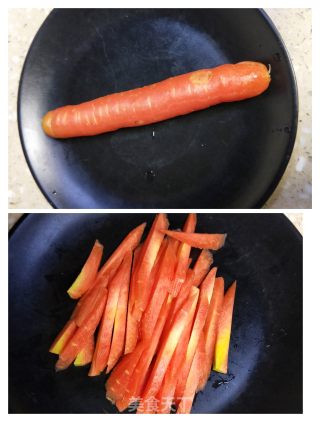 鸡肉炒芦笋的做法步骤：3