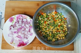 馒头披萨的做法步骤：3