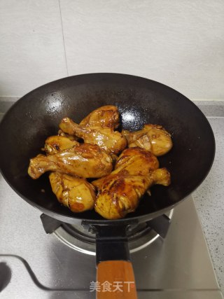 红烧鸡腿的做法步骤：8