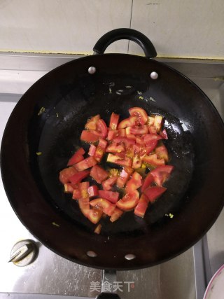 西红柿炒鸡蛋的做法步骤：6