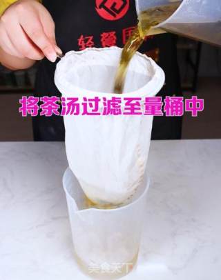 茶饮备料6：四季春茶底的做法步骤：7