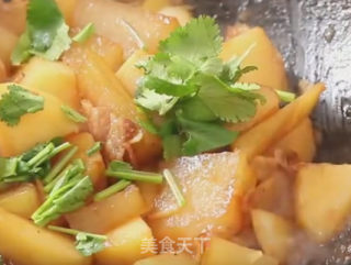 土豆烧冬瓜的做法步骤：6