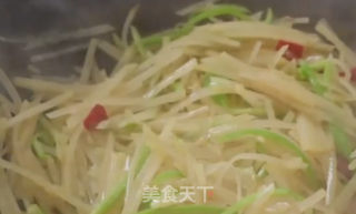 酸辣土豆丝的做法步骤：6