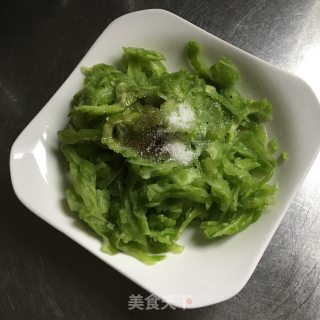 凉拌苦瓜的做法步骤：4