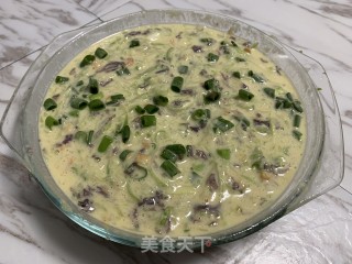 火麻黄瓜鸡蛋糊塌子的做法步骤：3