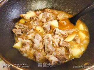 葱香牛腩的做法步骤：5