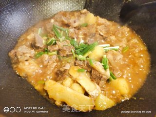 葱香牛腩的做法步骤：6