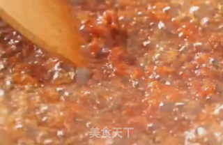 肉酱面的做法步骤：4