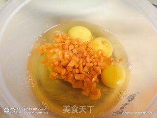 胡萝卜煎蛋的做法步骤：3